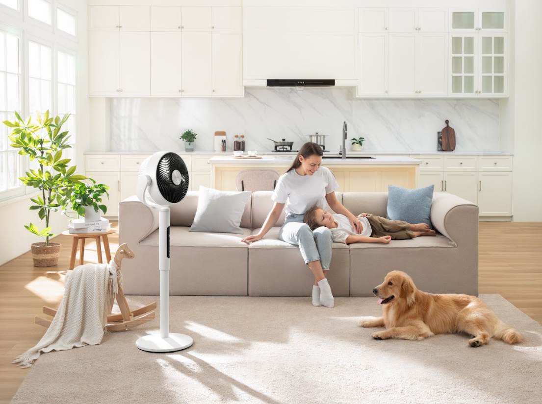 Levoit ra mắt quạt tuần hoàn không khí cao cấp Levoit 22.9 cm, làm mát lên đến 30m.