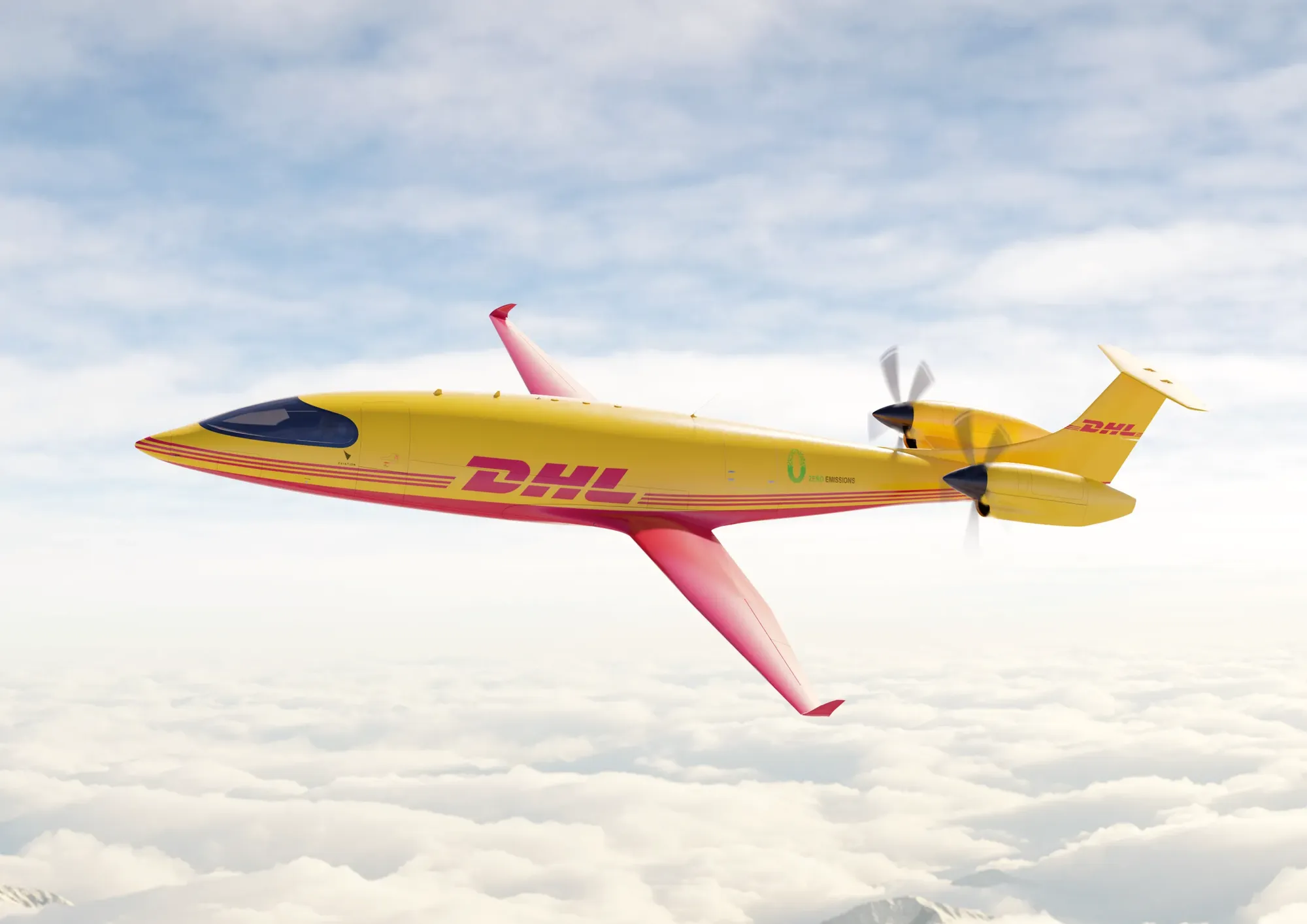 Hãng chuyển phát nhanh quốc tế DHL Express mua 12 máy bay điện từ Eviation