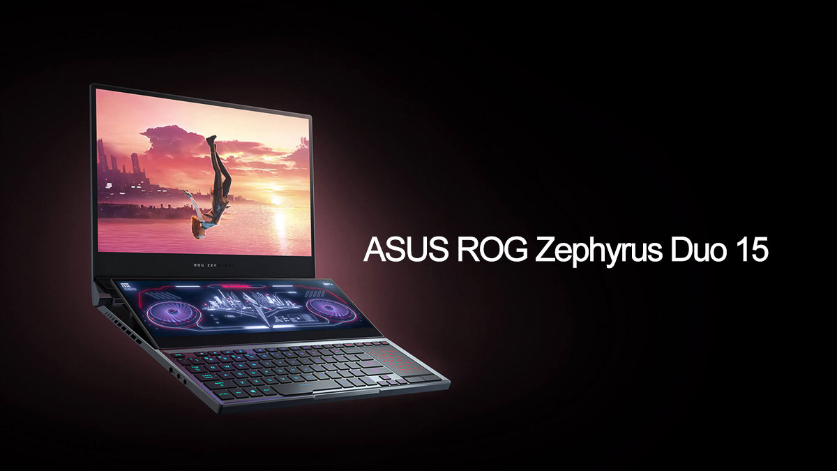 Asus giới thiệu ROG Zephyrus Duo 15 laptop gaming màn hình kép